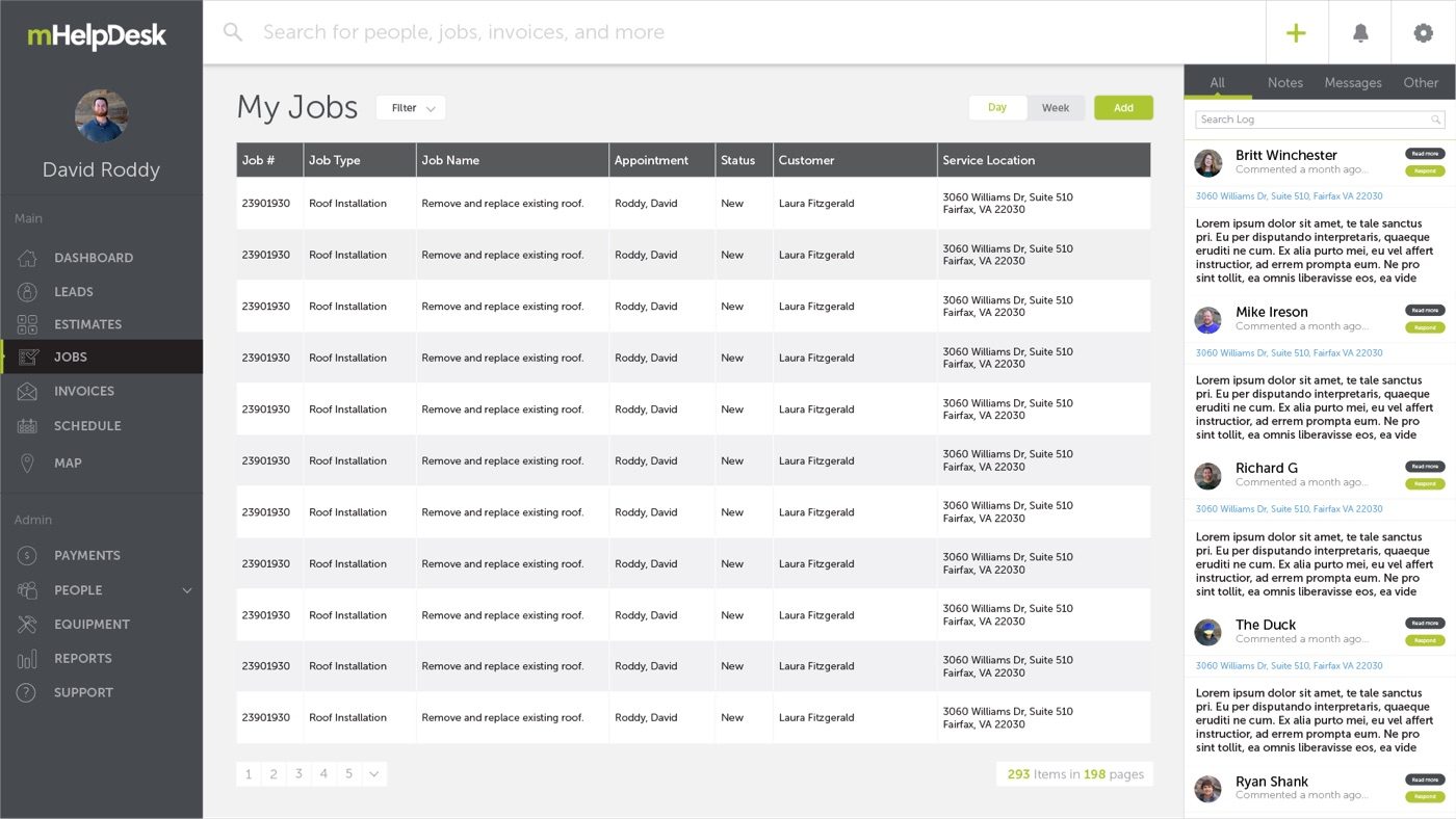 Desktop interface design 22