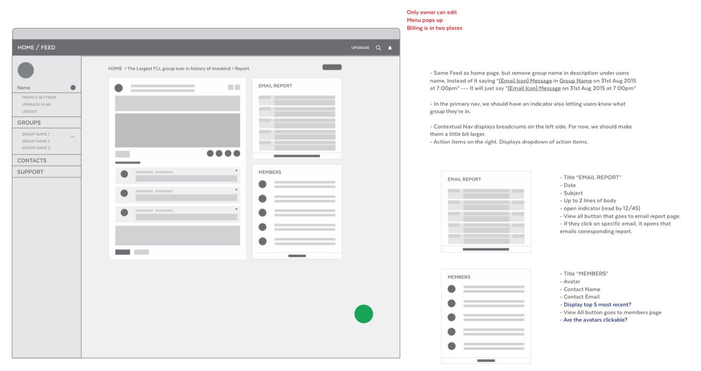 UX flow and wireframe work 48